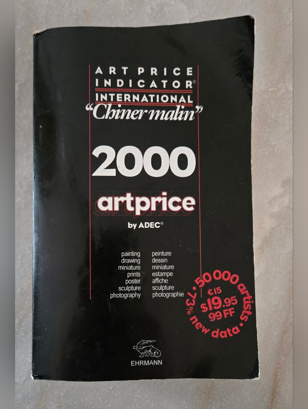 2000 Art Price Indicator Guide